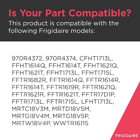 Electrolux Home Products 242193204 Frigidaire Refrigerator Door Gasket 242193204
